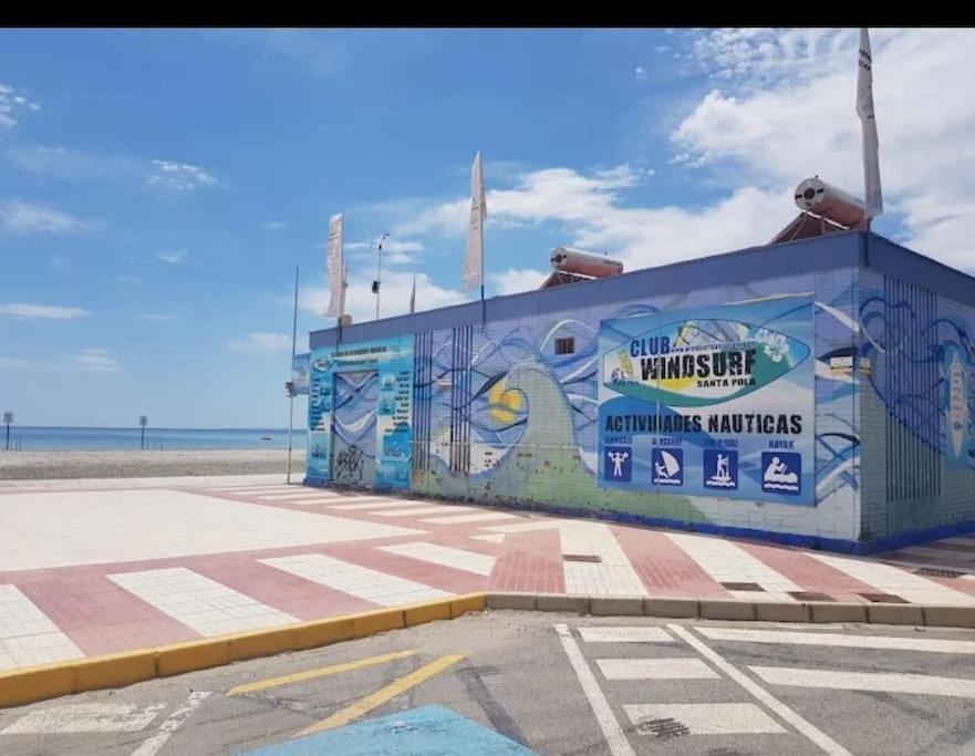 סנטה פולה Apartamento Frente Al Mar, Familiar Y Acogedor. מראה חיצוני תמונה